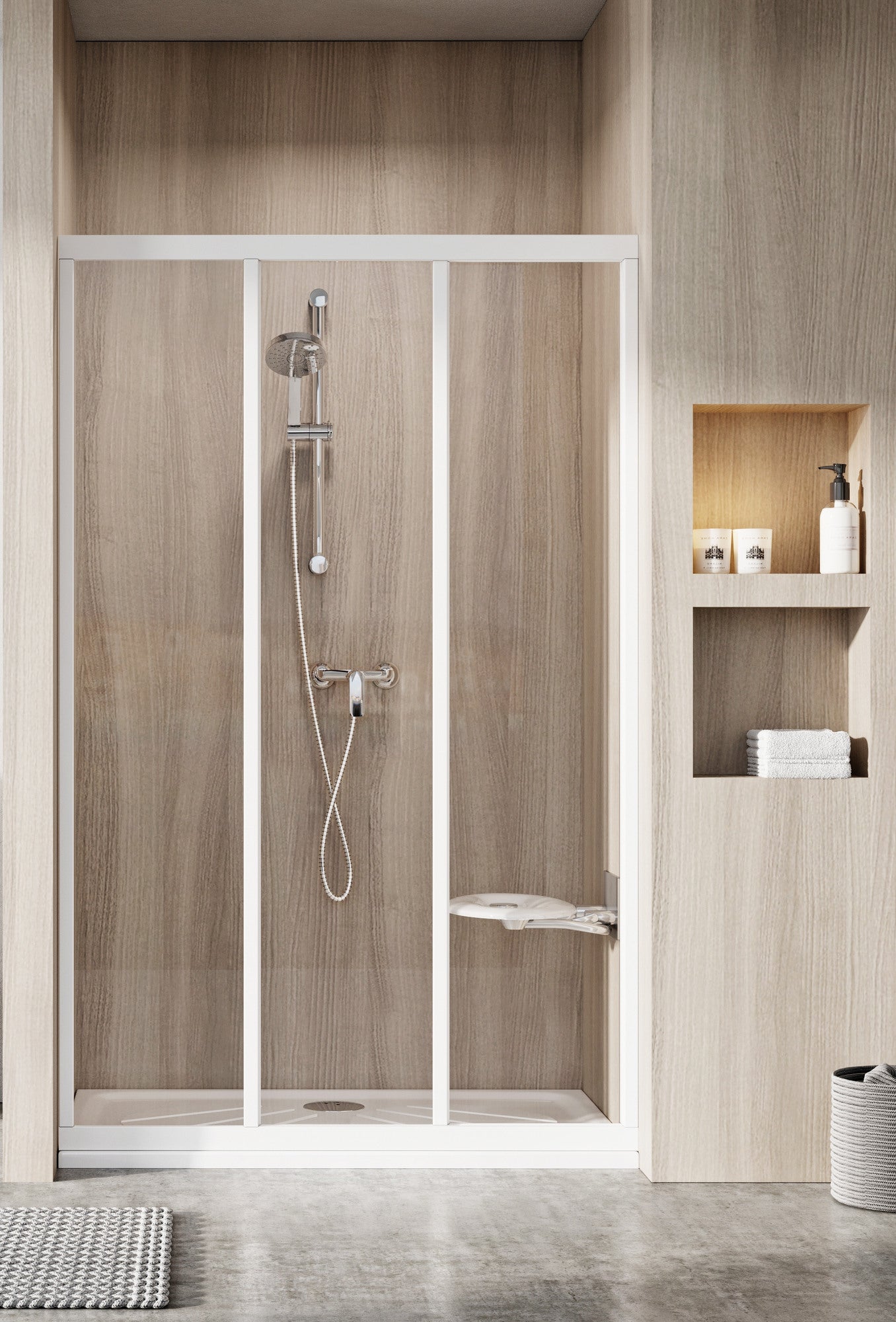 Drzwi prysznicowe Ravak Supernova 130 x 198 cm 