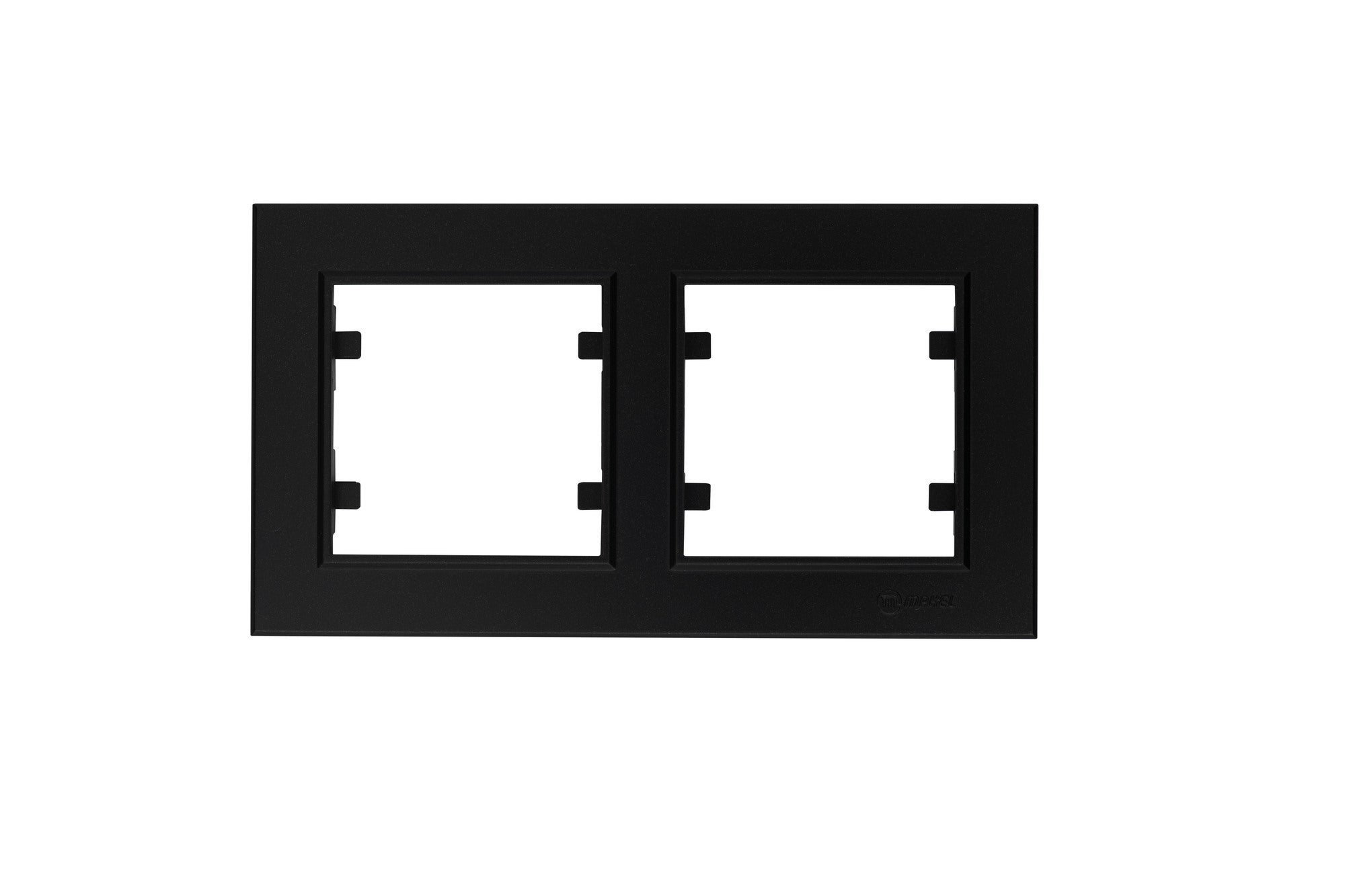 Karea czarny ramka podwójna