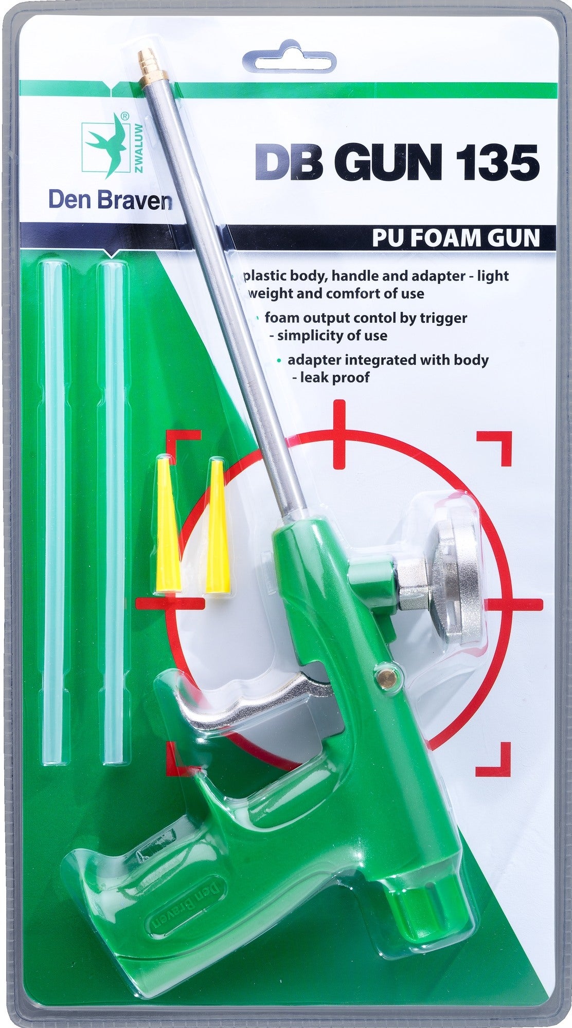 Pistolet do piany Den Braven Gun 135 blister 1