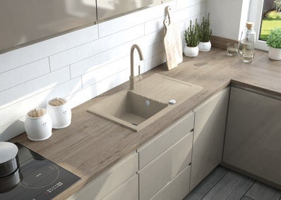 Zlewozmywak granitowy Deante Zorba 44 x 76 cm 1