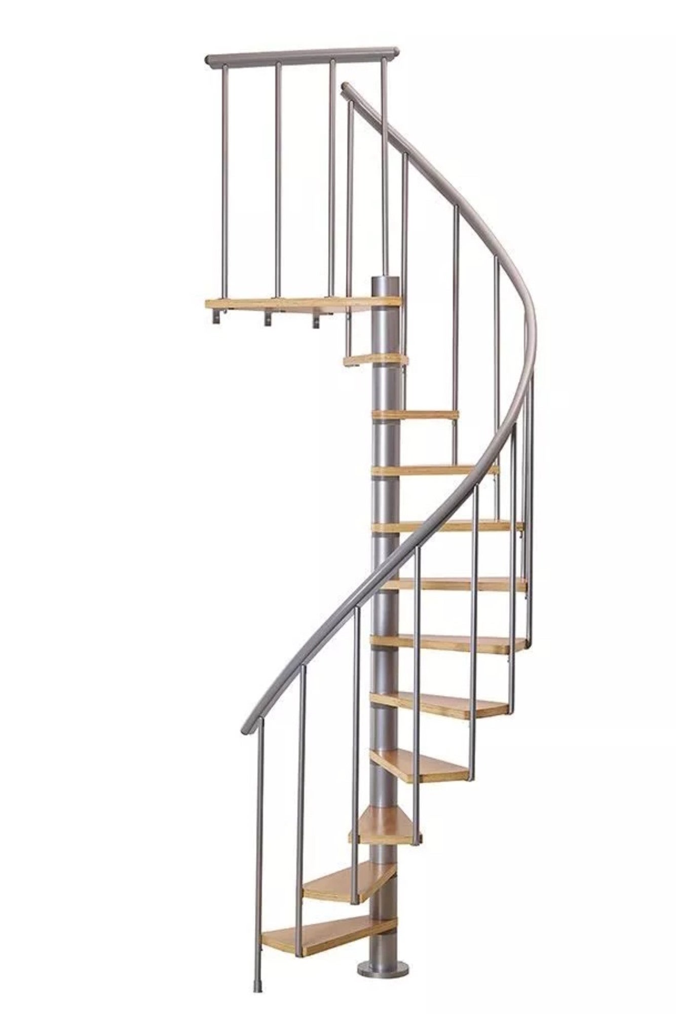 Schody spiralne Calgary średn.140cm srebrne 0