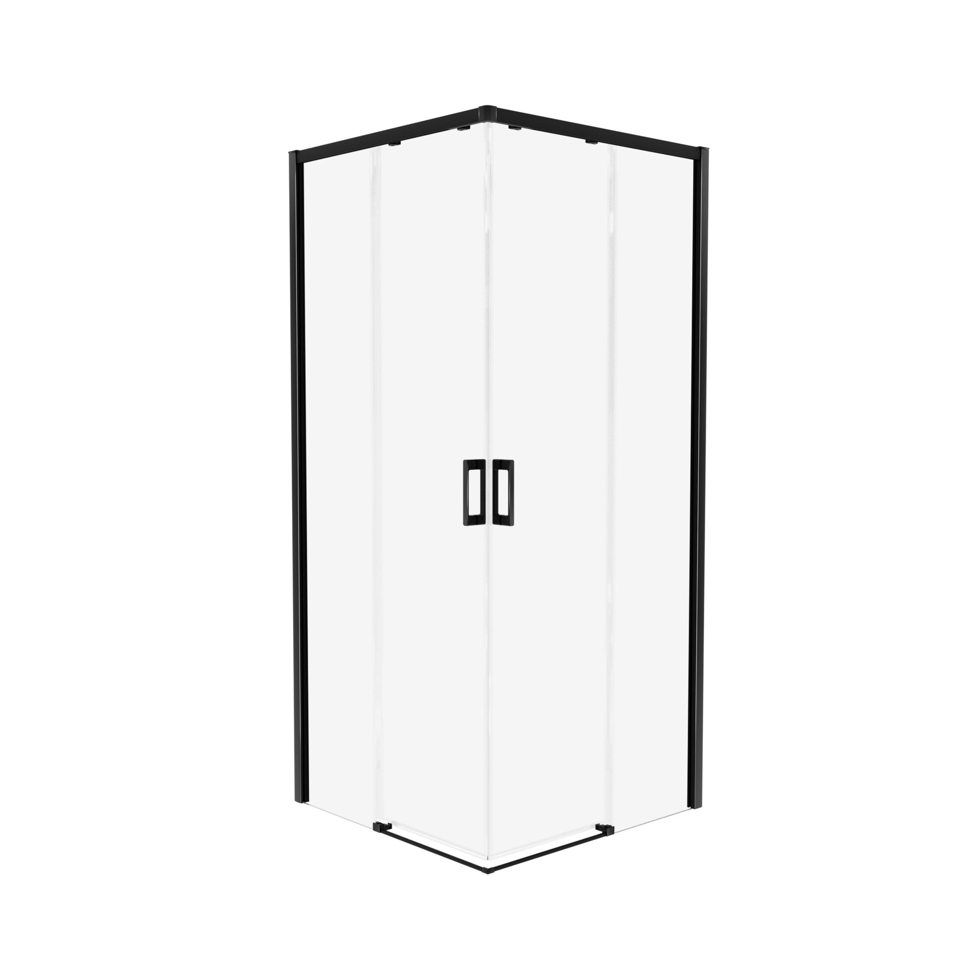 Kabina prysznicowa Kabri Avance Black 70x90 cm
