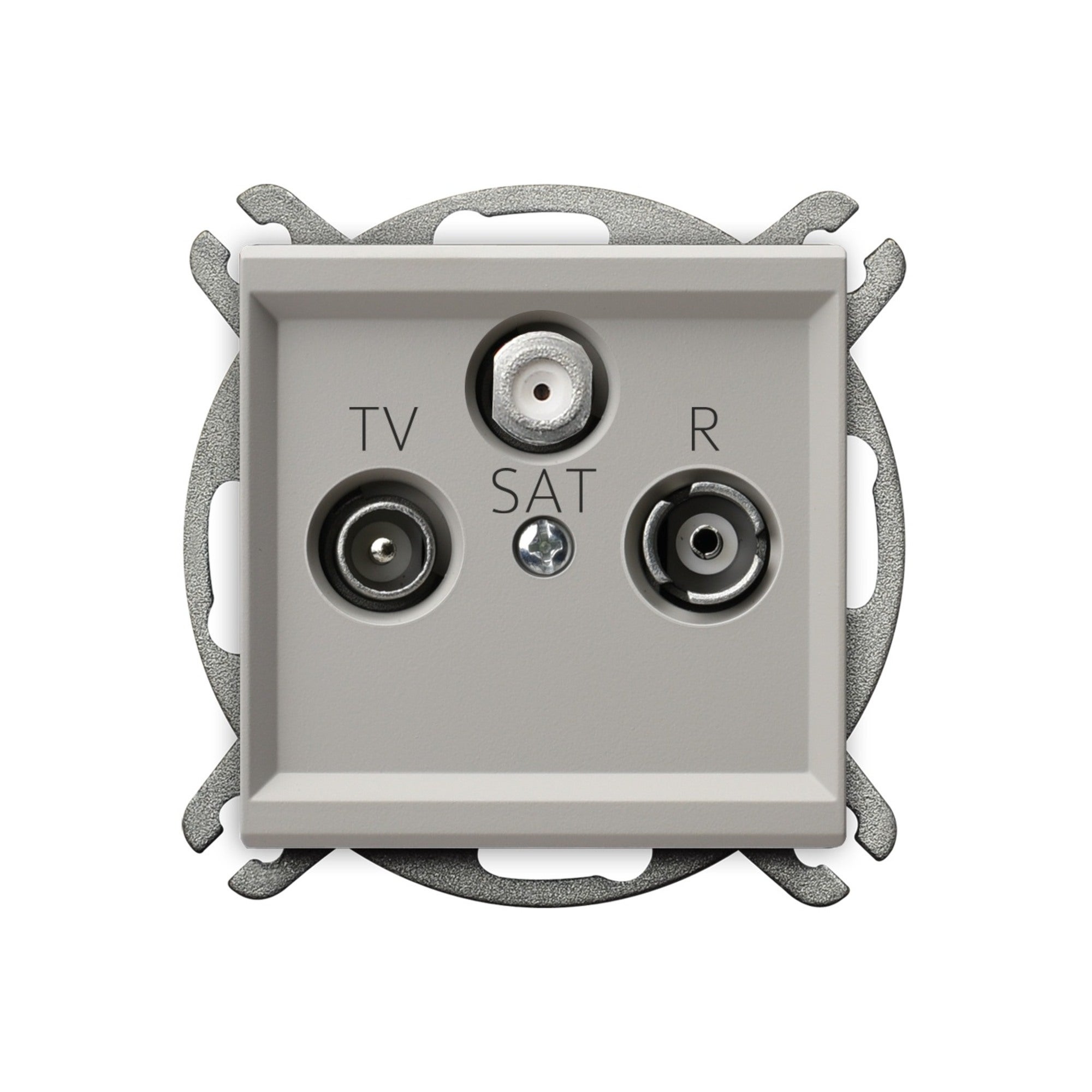 Ospel Sonata kaszmir gniazdo antenowe R-TV-SAT końcowe