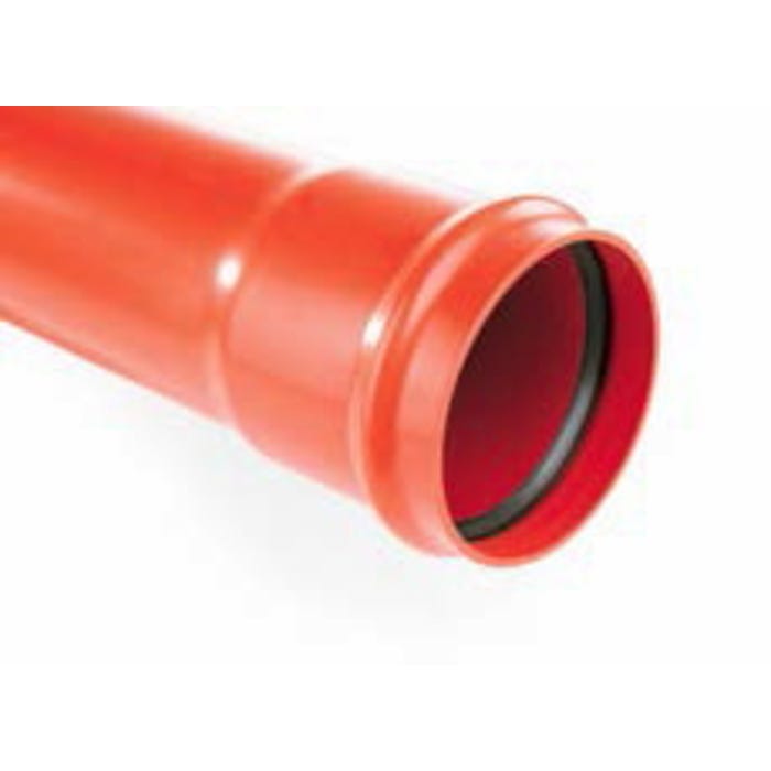 Rura kanalizacyjna zewnętrzna, PVC  SN 4, fi 110 mm, dł. 3,0 m