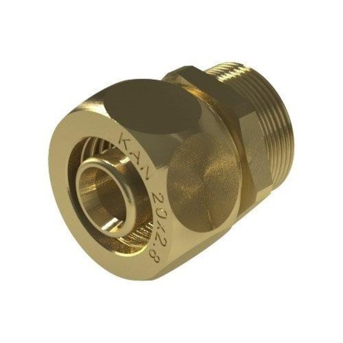 Kan Ultraline Uniwersalan złączka skręcana GZ 16 mm x 1/2"