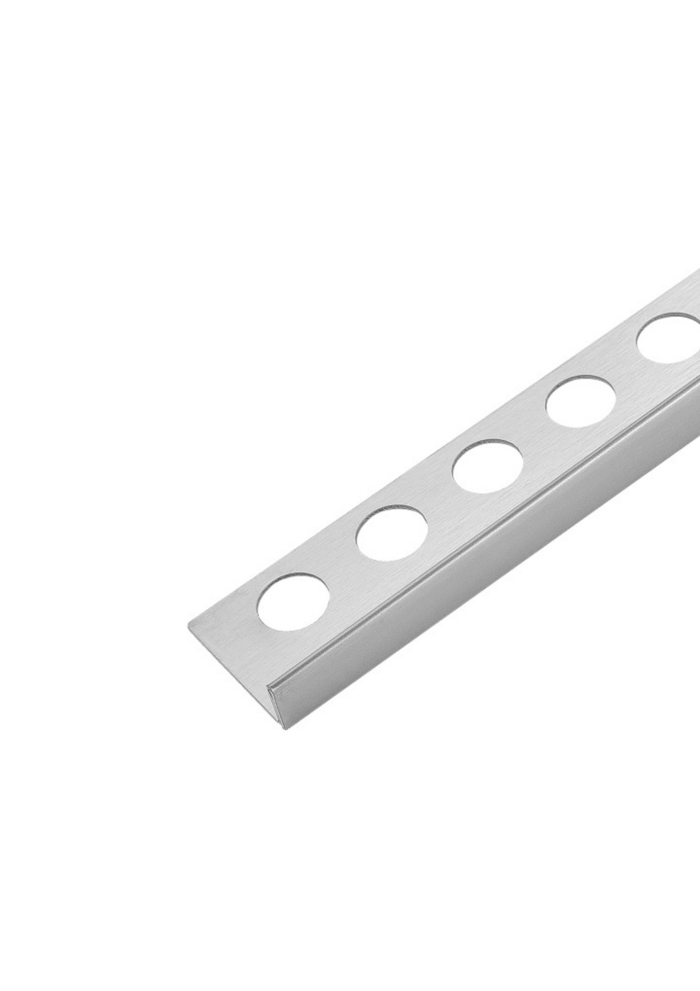 Listwa spadkowa podłogowa lewa 120 cm inox 2