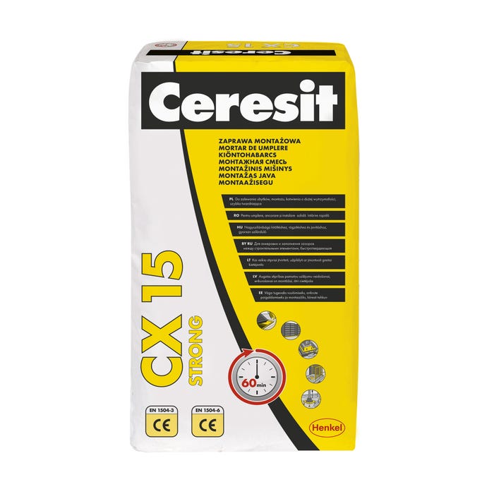 Zaprawa montażowa Ceresit CX15 25 kg