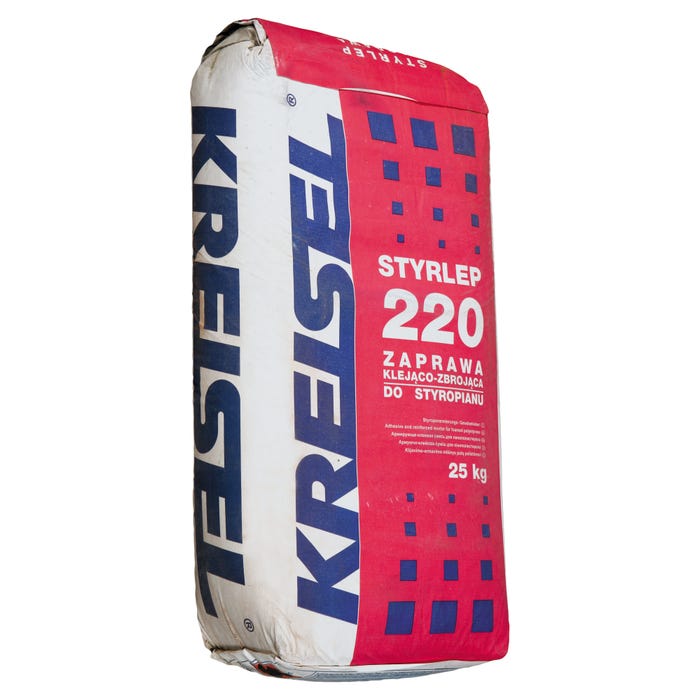Zaprawa klejąco-zbrojąca do styropianu Kreisel Styrlep 220 25 kg