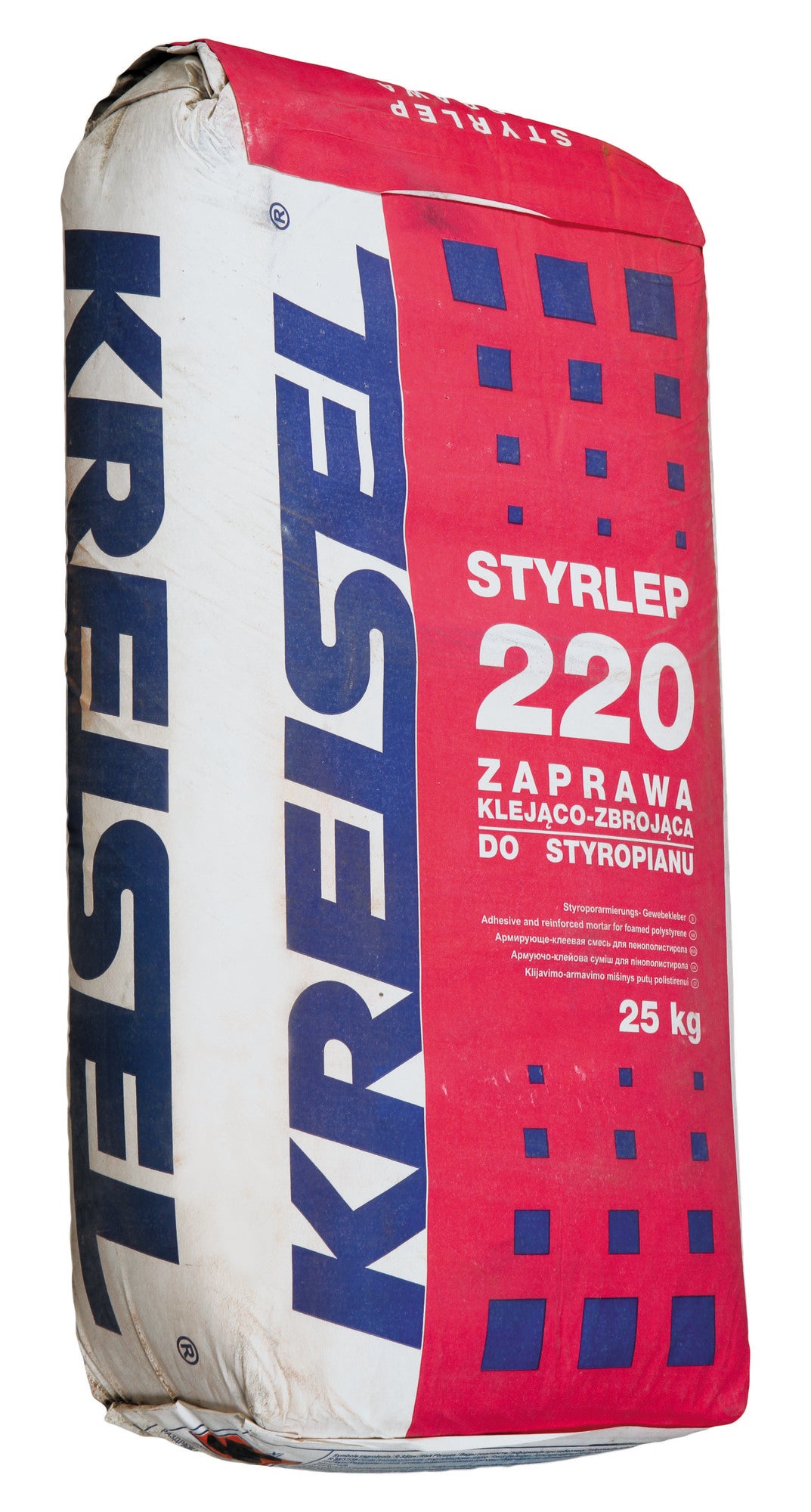 Zaprawa klejąco-zbrojąca do styropianu Kreisel Styrlep 220 25 kg 1