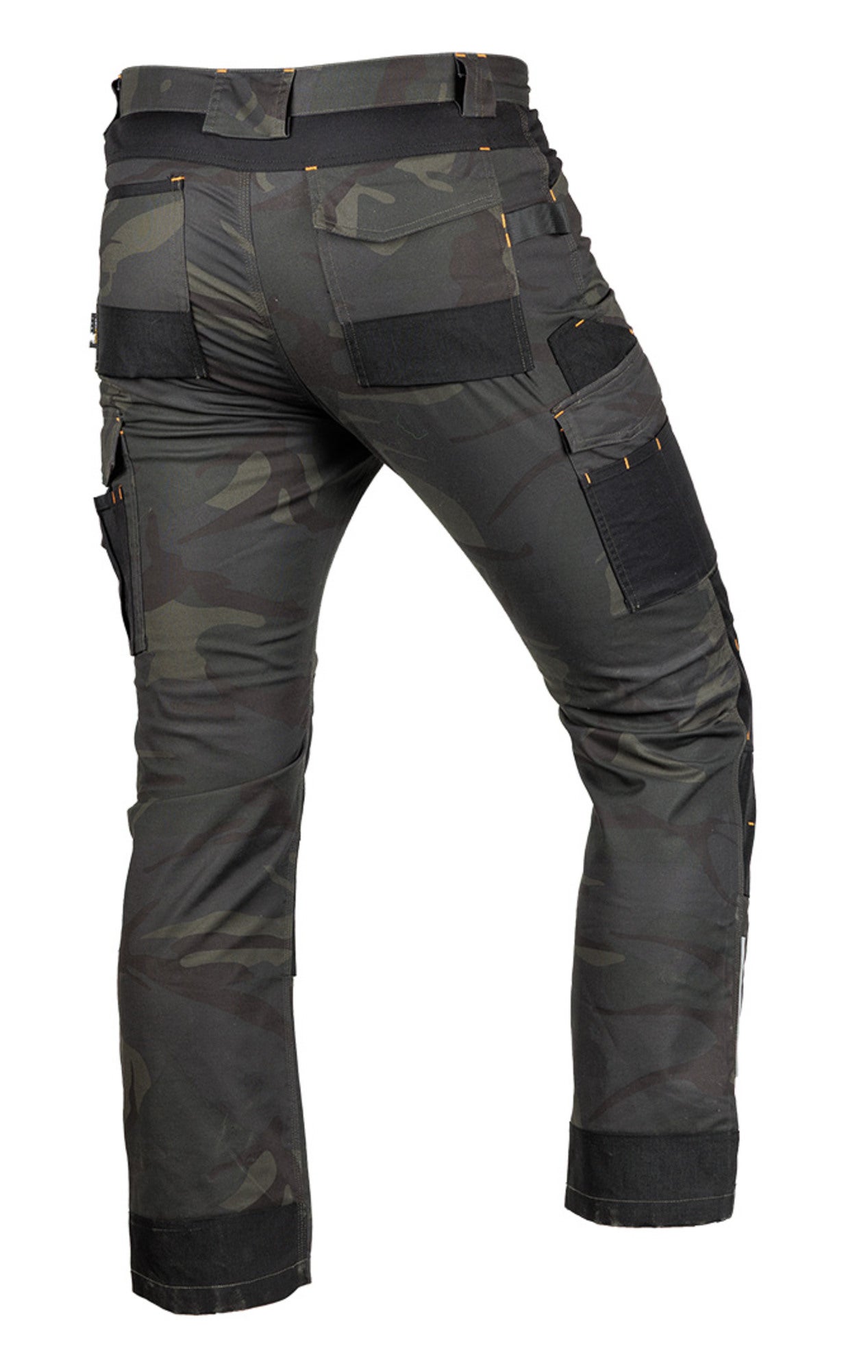 Spodnie robocze NEO 81-350-1, Mix&Match, Canvas, wzmocnienia z Cordury, zielone moro, rozmiar 3XL/60 1