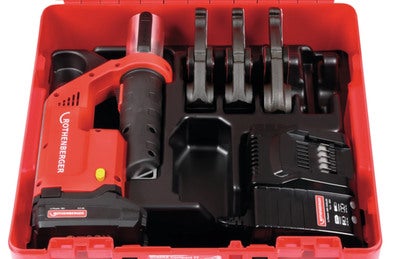 Zaciskarka hydrauliczna ROMAX Compact TT + szczęki TH16-20-26 mm 2