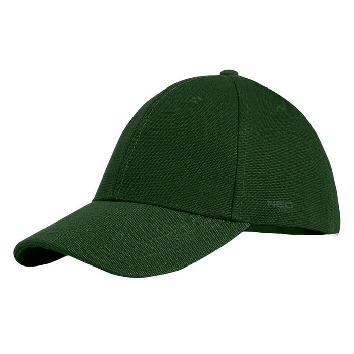 Czapka z daszkiem zielona, one size - NEO  81-637