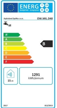 Elektryczny ogrzewacz wody Milano 40 litrów 3