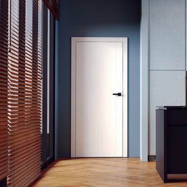 Skrzydło pełne Vector A bezprzylgowe 80 lewe biały 1