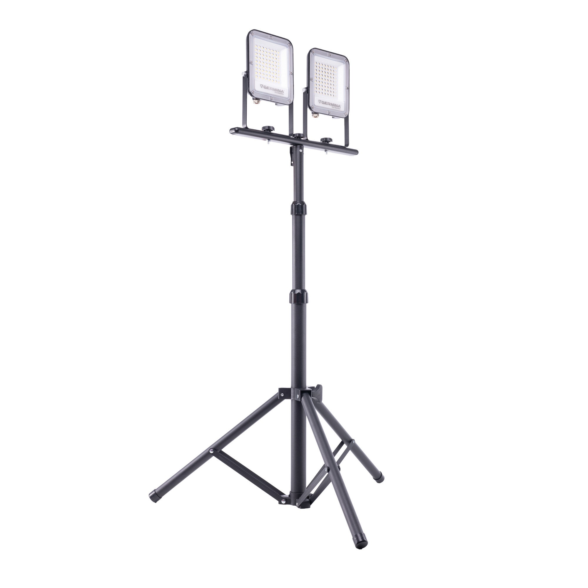 Naświetlacz na statywie Ares 2x50W 5000lm 6000K IP65 2