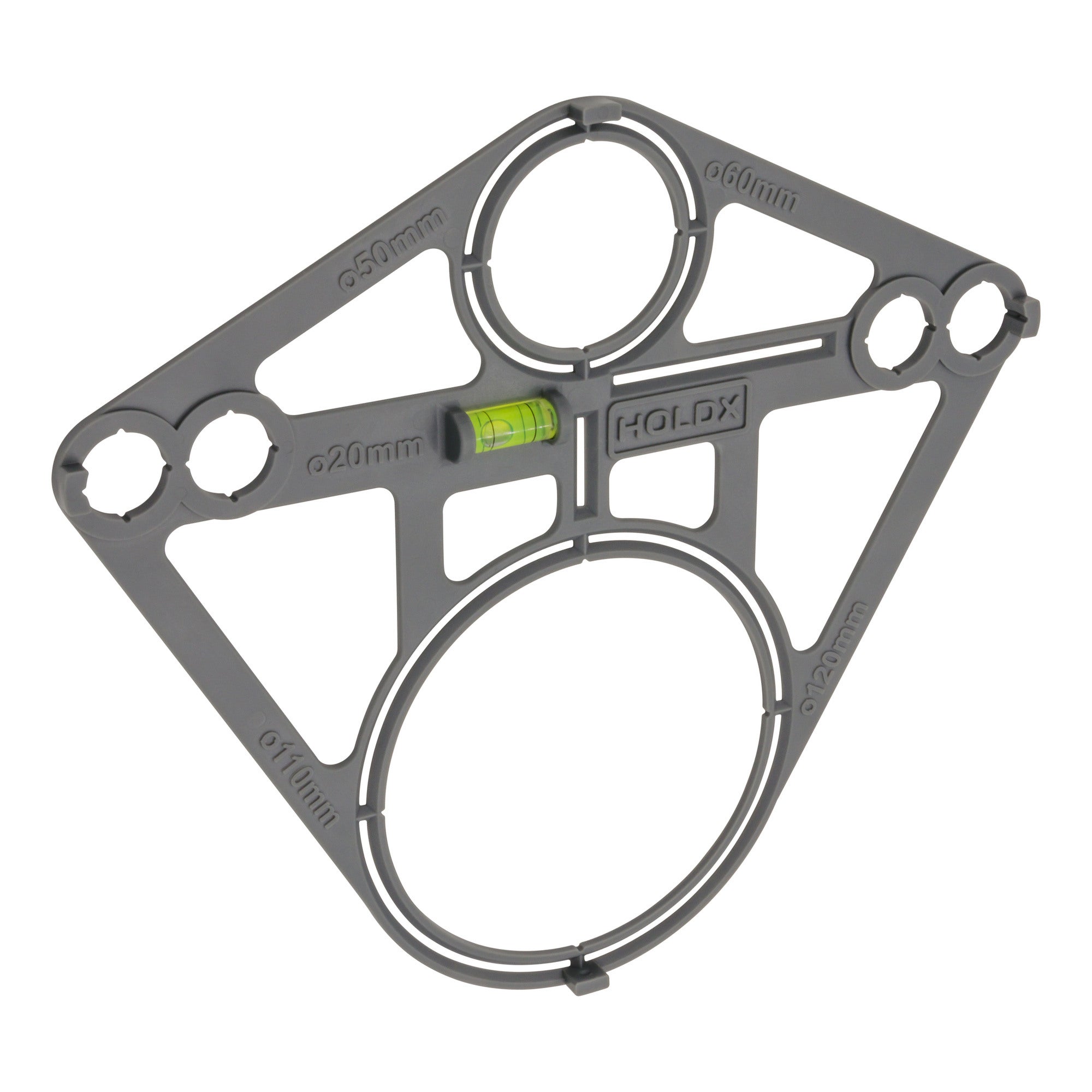 Szablon do montażu misek WC