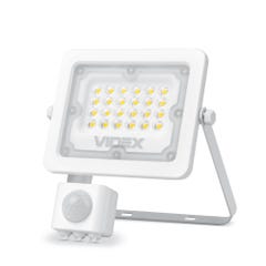 Naświetlacz LED 10W 900 lm IP65 5000K biały czujnik ruchu PIR obracalny 0