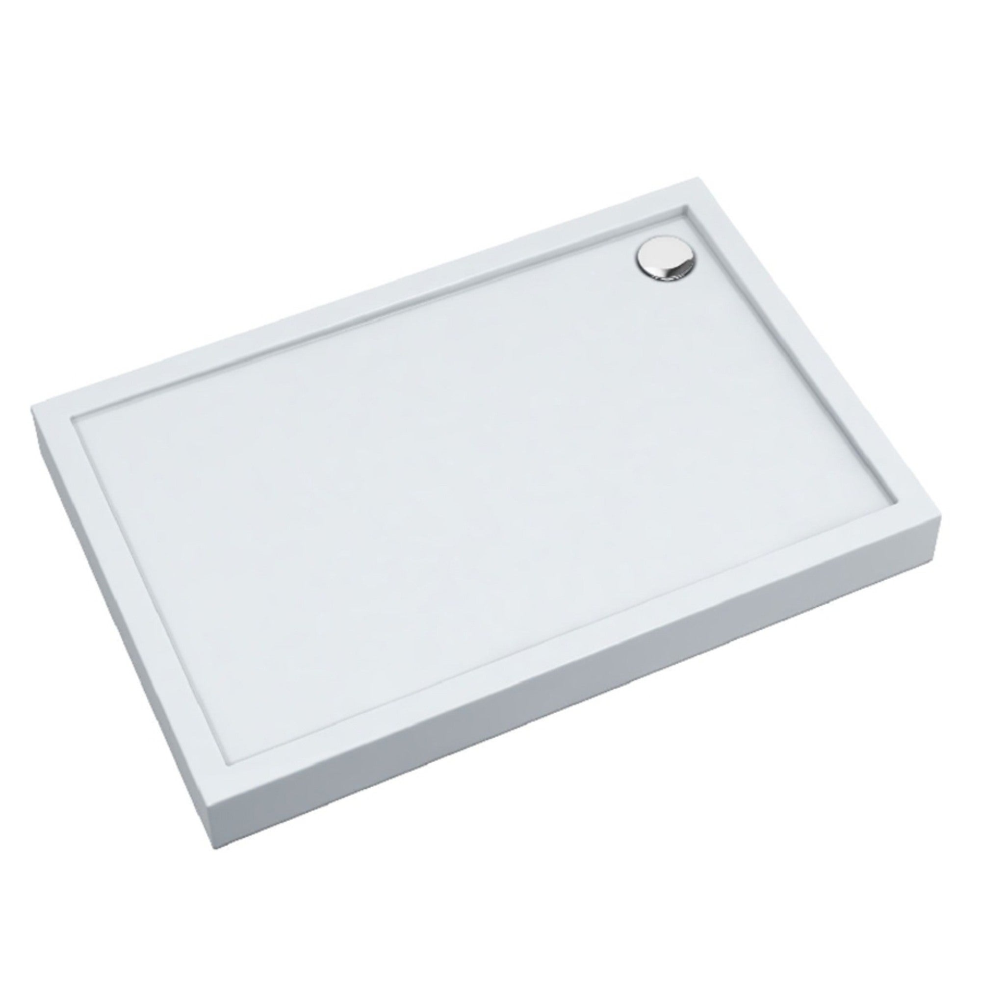 Brodzik do kabiny prysznicowej Schedpol Kloris 70 x 100 x 12 x 12 cm biały