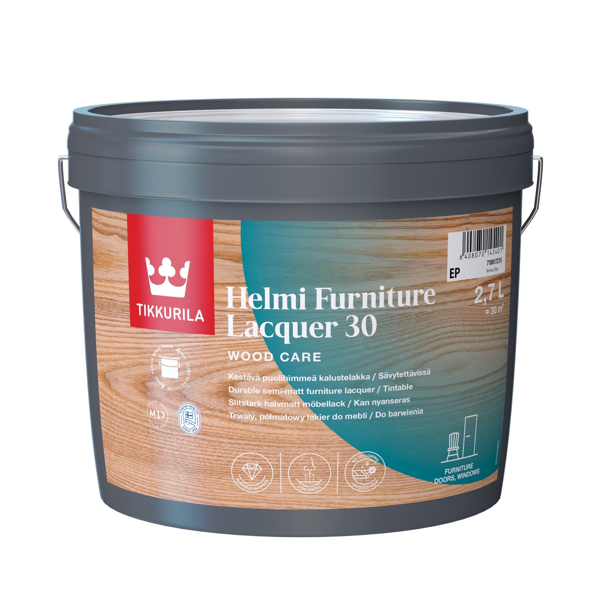 Lakier do mebli Tikkurila Helmi Furniture 2,7L