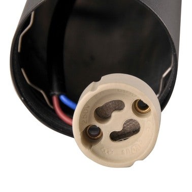 Lampa wisząca BAMBOO 1xGU10, czarna, przewód 1m 3