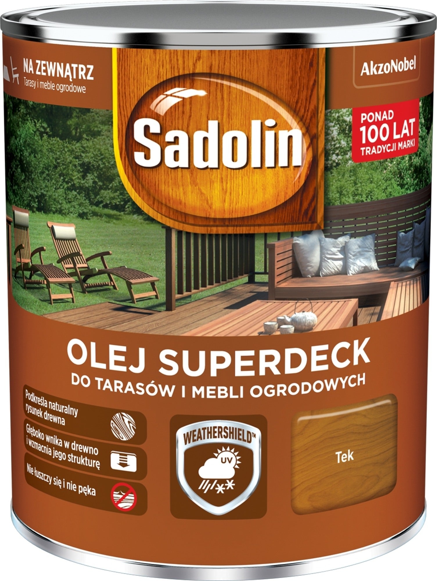 Olej Sadolin Superdeck tek 0,75l