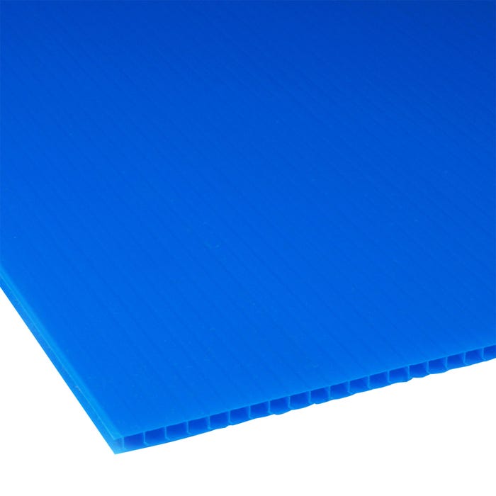 Polipropylen kanalikowy 1000x2000/3mm, niebieski