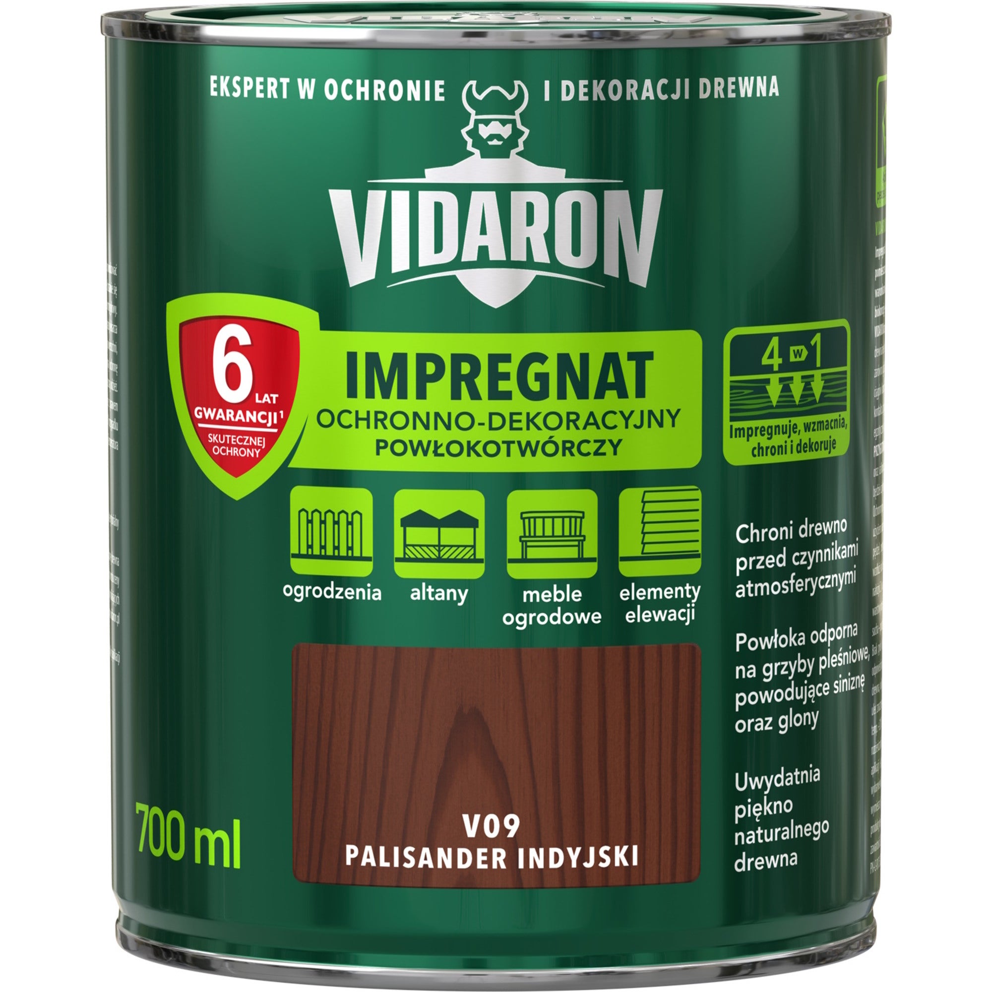 Impregnat Vidaron palisander indyjski 0,7l 
