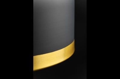 Oprawa sufitowa GOLDI 1 1x E27, czarno-złoty, średnica 30cm, materiał metal+aluminium 3