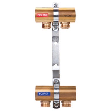 Rozdzielacz mosiężny Proff K2-2 G1"-G3/4"