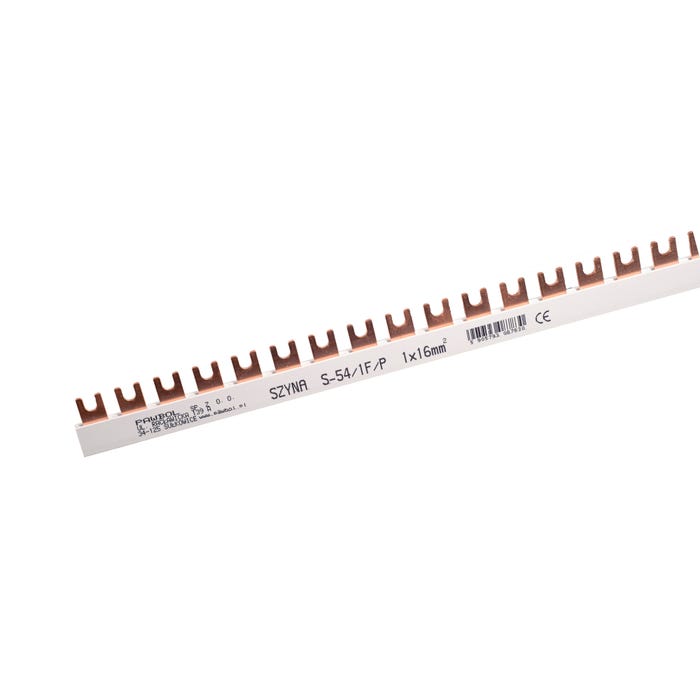 Szyna łączeniowa 1-fazowa 54 moduły E.4127A Pawbol