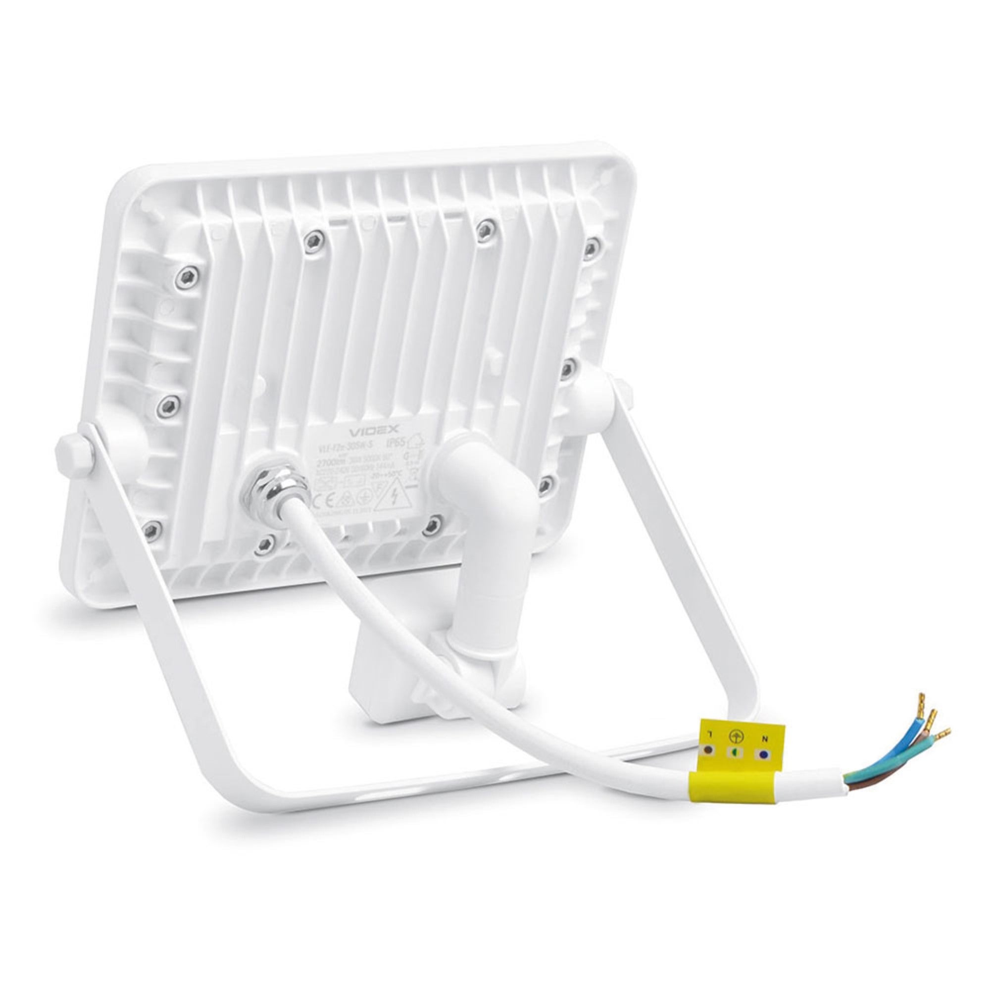 Naświetlacz LED 30W 2700 lm IP65 5000K biały czujnik ruchu PIR obracalny 1