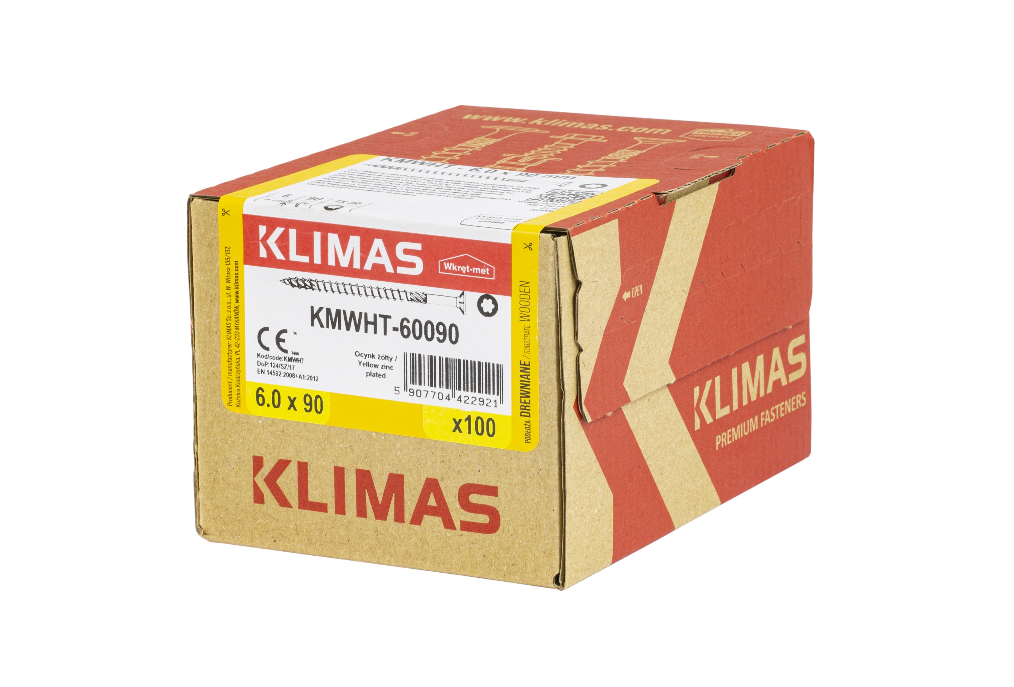 Wkręt konstrukcyjny 6x90 mm (100 szt.) 1