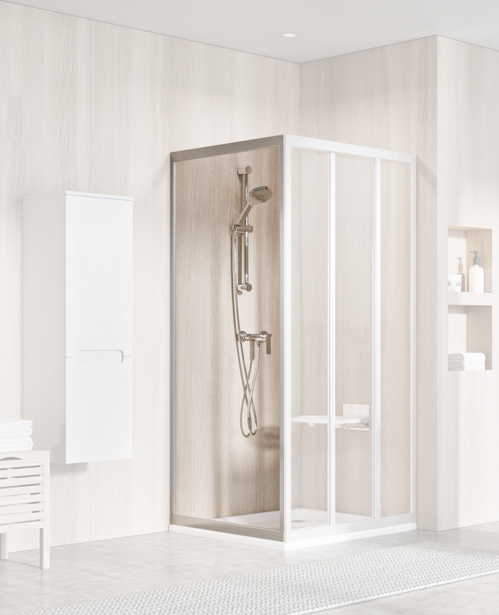 Ścianka prysznicowa Ravak Supernova 80 x 198 cm