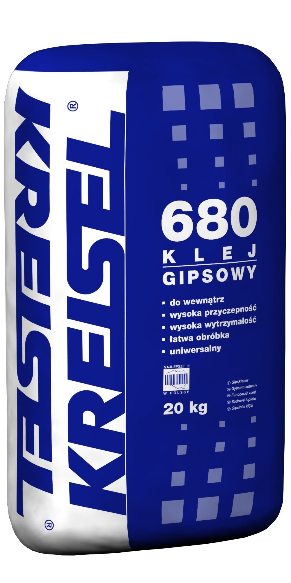 Klej gipsowy Kreisel 680 20 kg 0