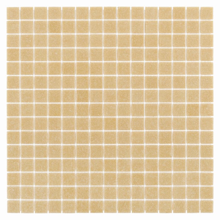 Mozaika szklana Q light beige 32.7x32.7 cm