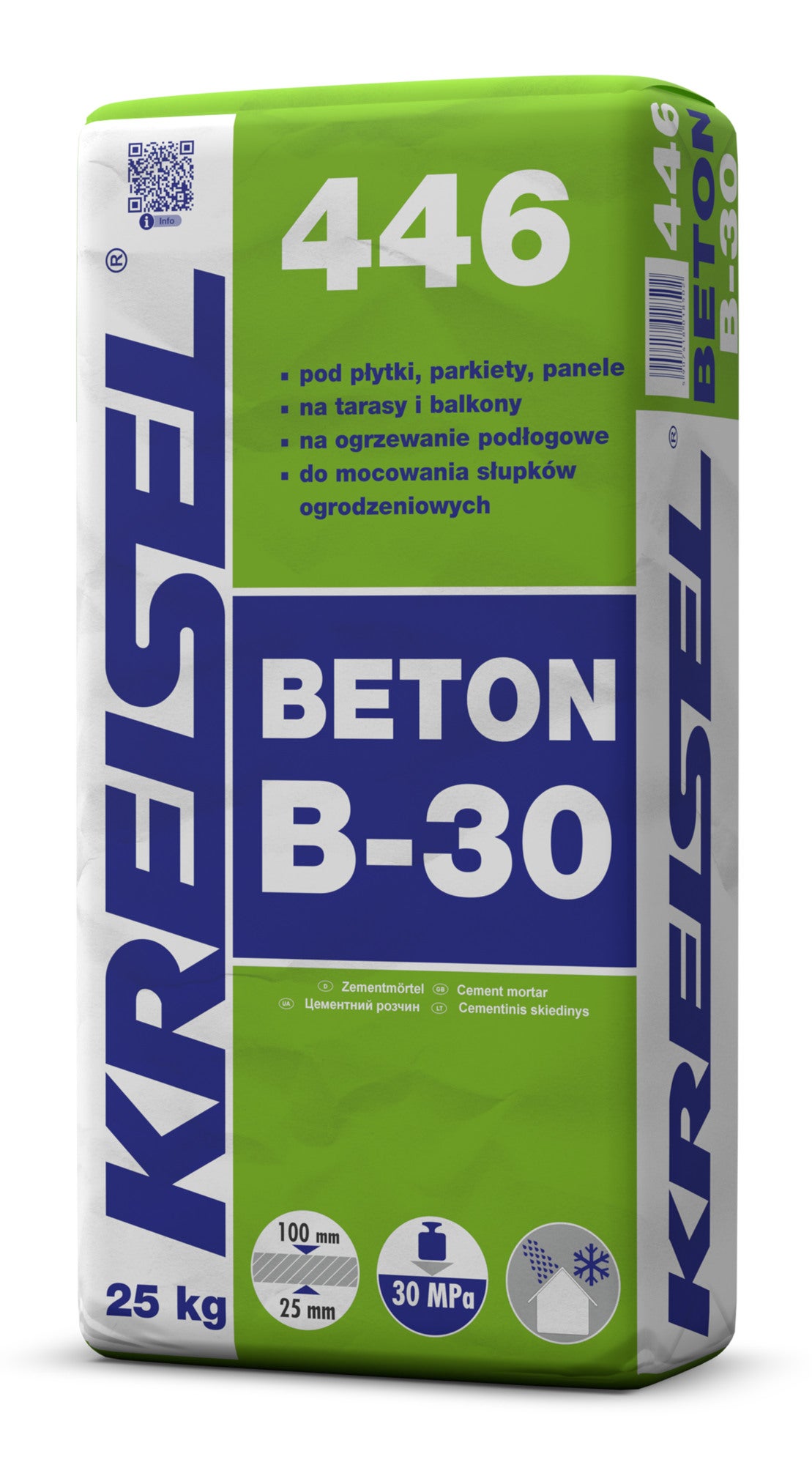 Zaprawa cementowa Beton B-30 Kreisel 446 25 kg