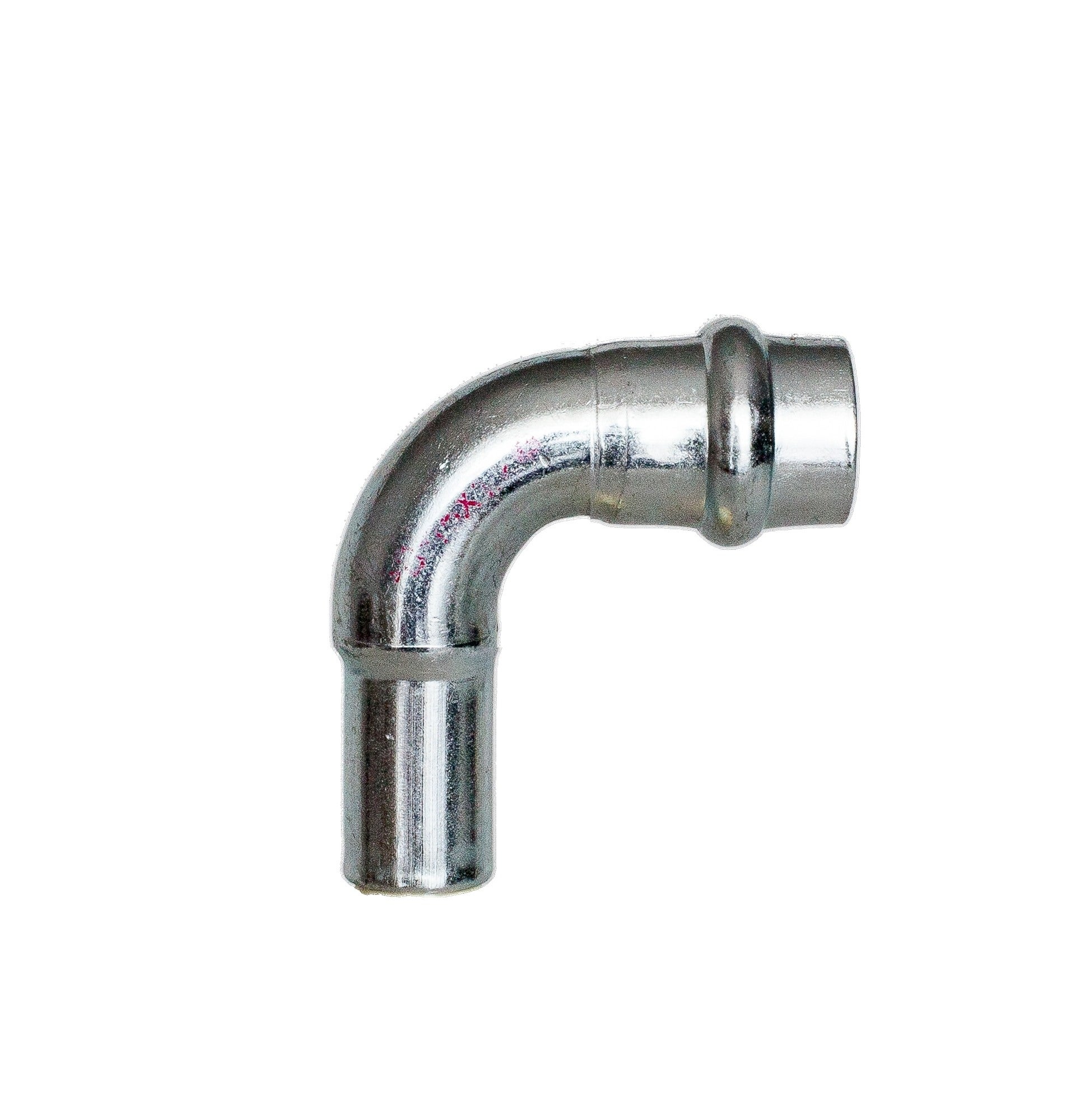 Łuk jednokielichowy ze stali węglowej 90° 28 mm SANHA-THERM