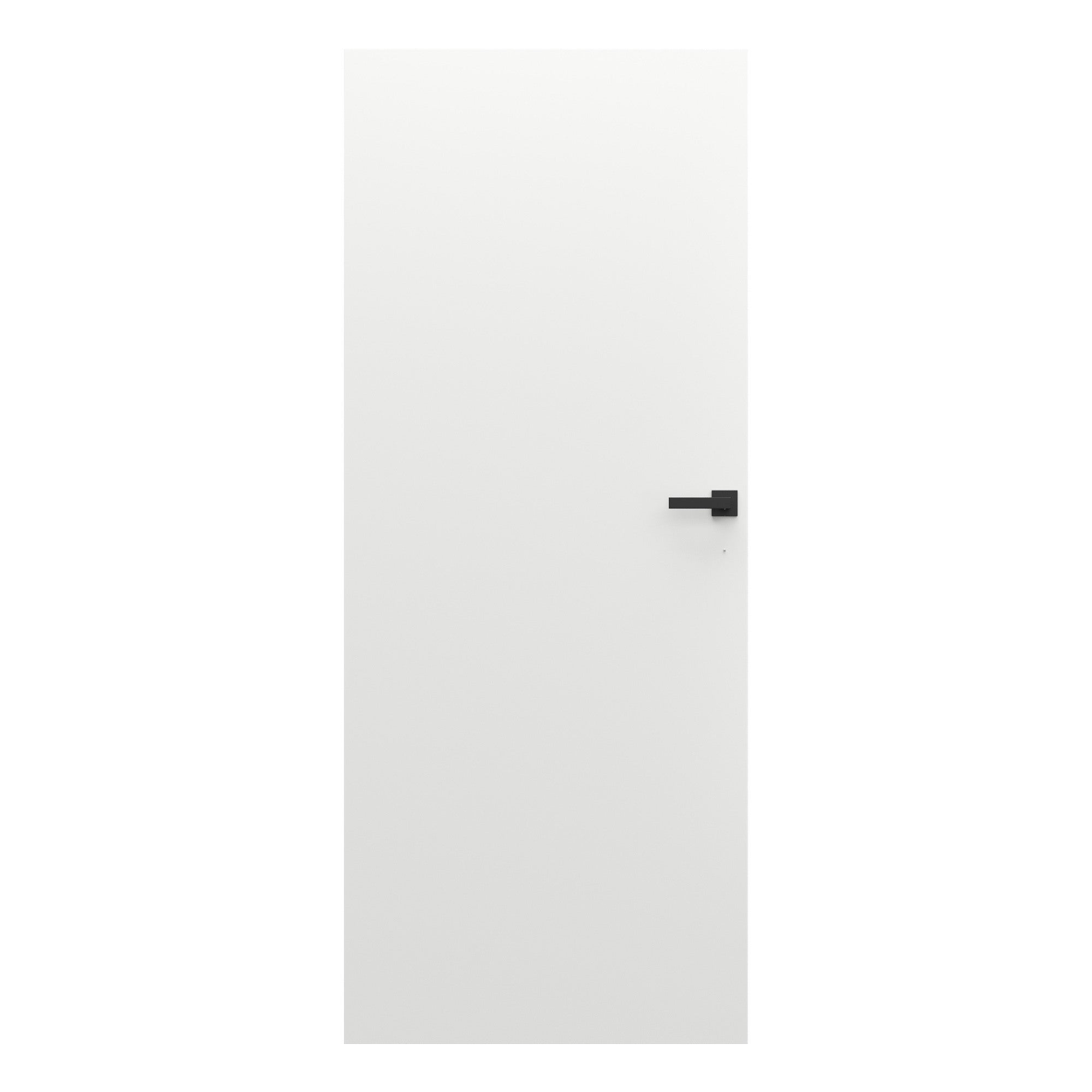 Skrzydło pokojowe Vector T bezprzylgowe 60 lewe, białe,wypełnione płytą wiórową