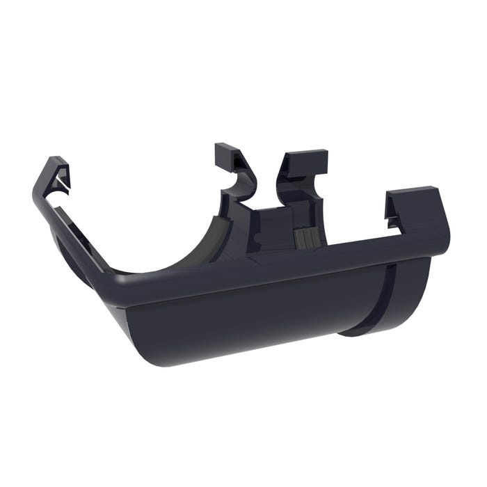 Łącznik kątowy uniwersalny G125, grafitowy PVC Scala Plastics