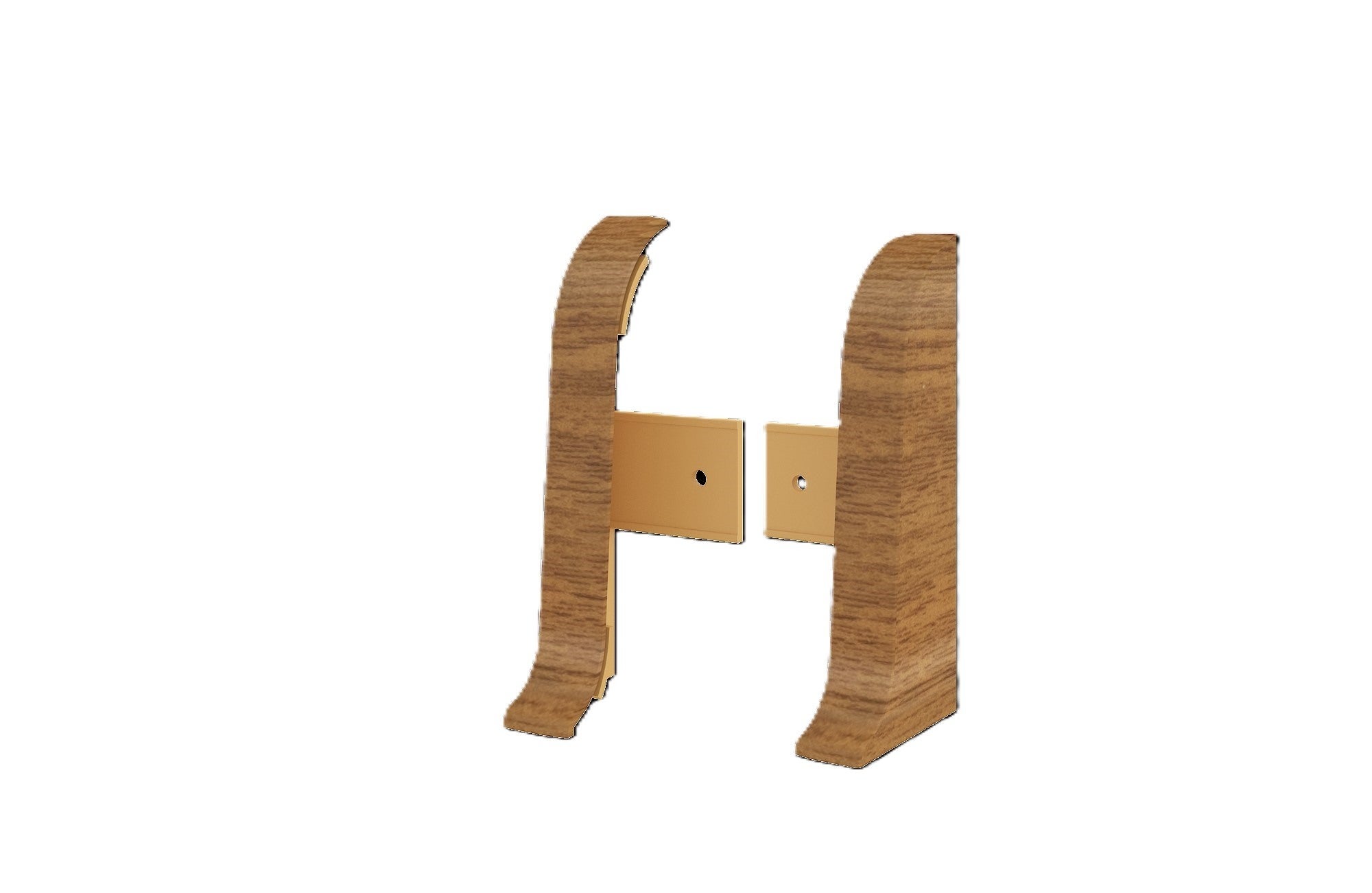 Zaślepka do listew przypodłogowych Flex 533 Dąb Palony op.2 szt.