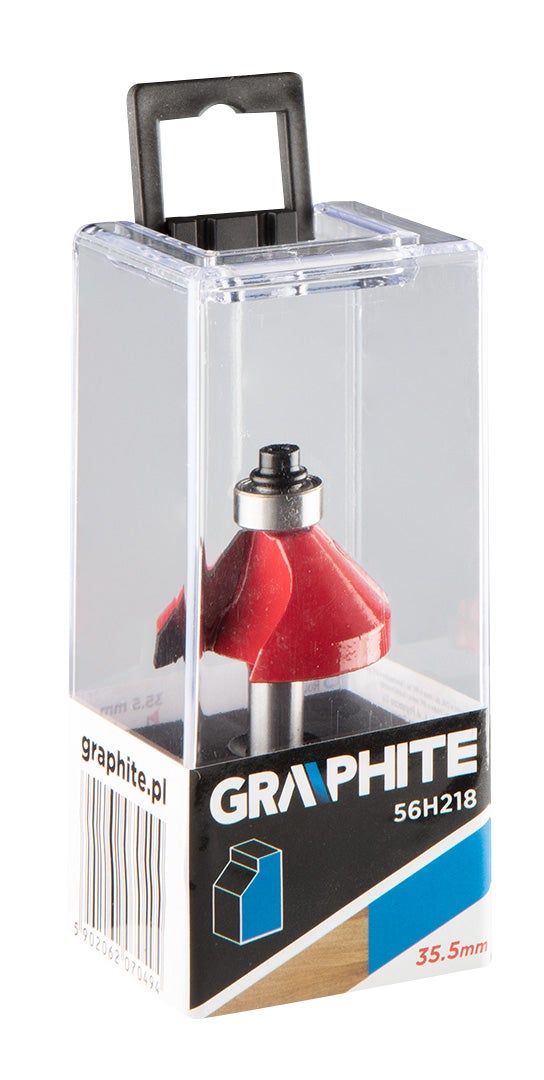 Frez kształtowy z łożyskiem 35,5x15,9 mm, trzpień 8 mm 4