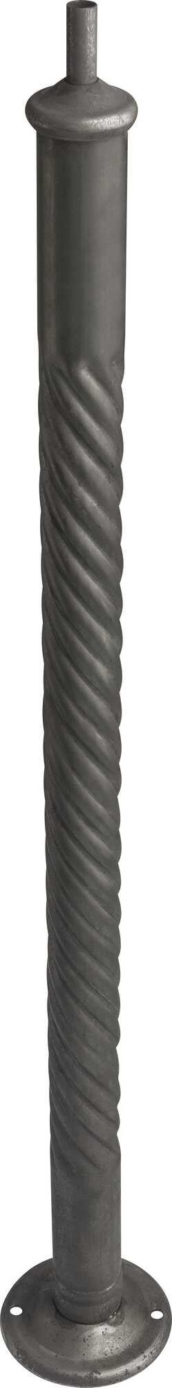 Słupek stalowy kręcony 960 mm 0