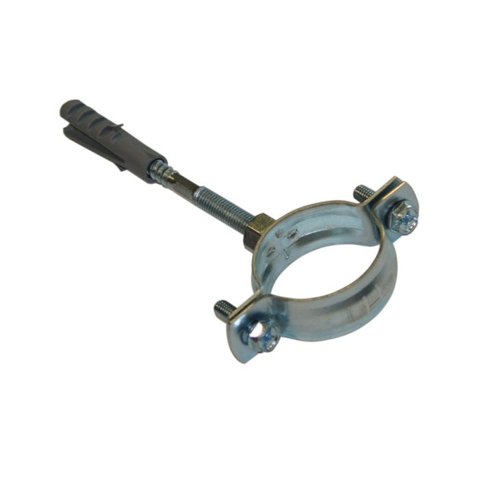 Uchwyt pojedyńczy bez gumy do rur stalowych 3/8" 2 szt