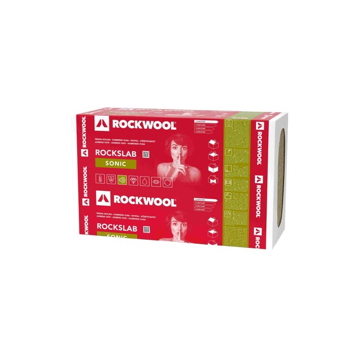 Wełna mineralna Rockwool Rockslab Sonic 7 cm skalna 0,036 W/(mK) 3,66 m2