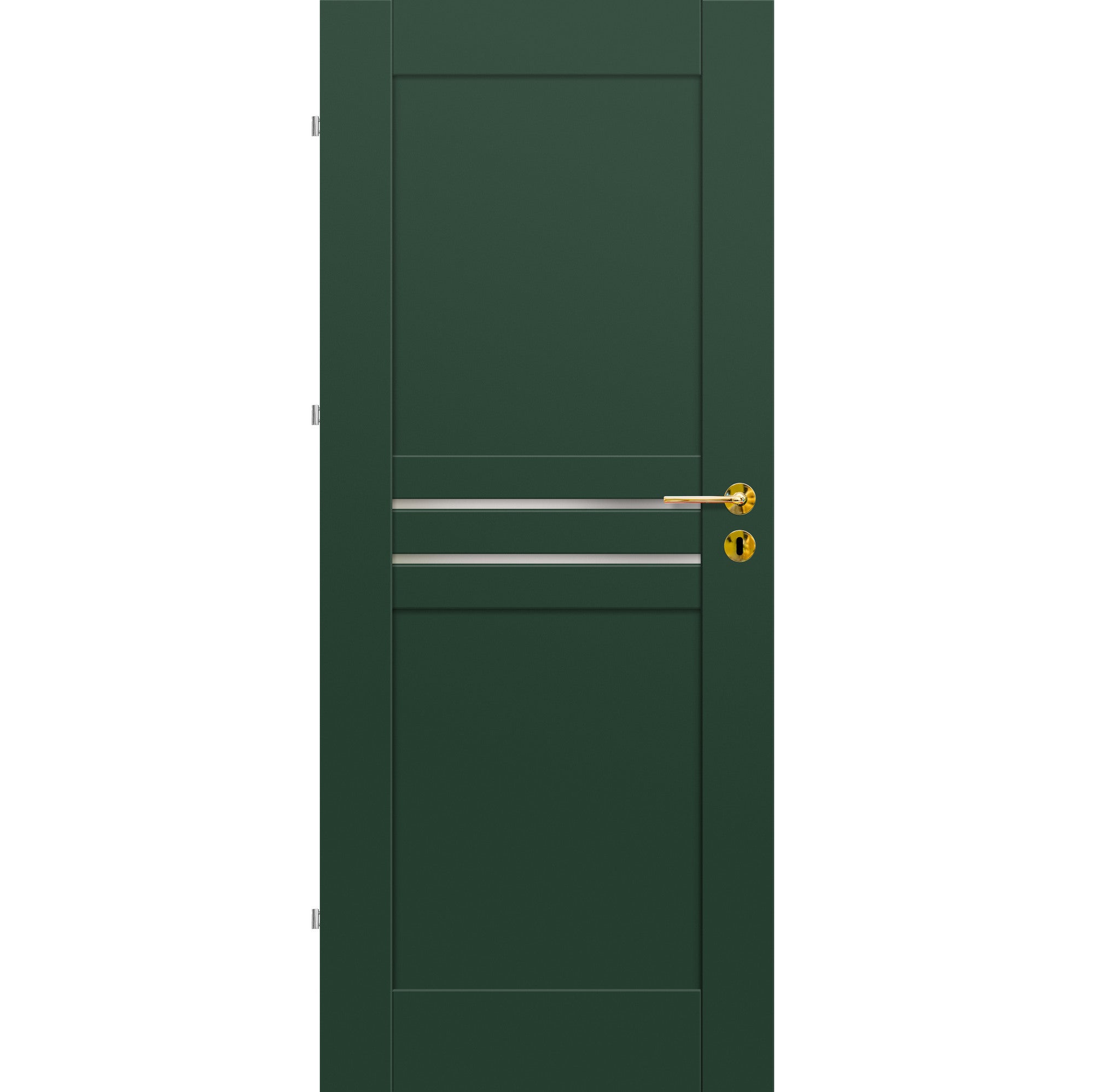 Skrzydło pełne Juka 70 lewe ciemnozielone