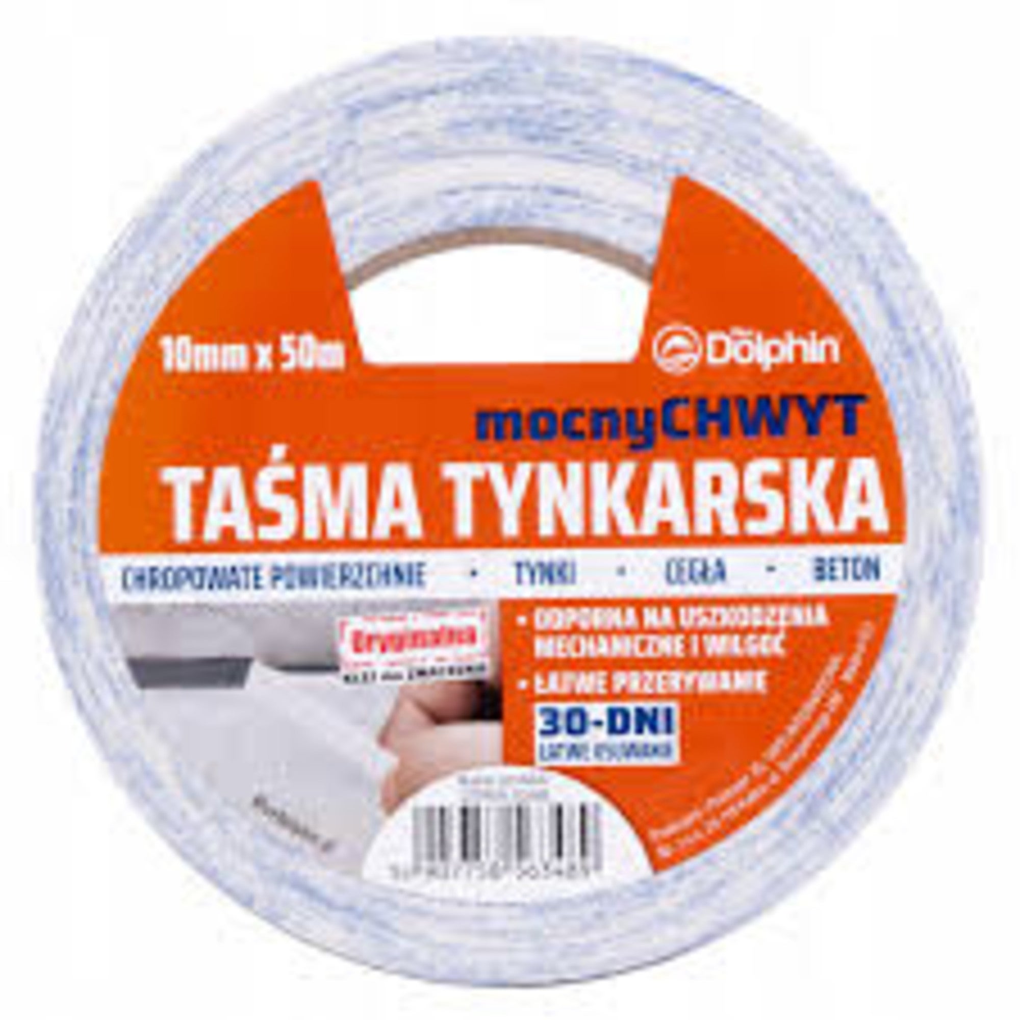 Taśma tynkarska 30dni 10mm x 50m