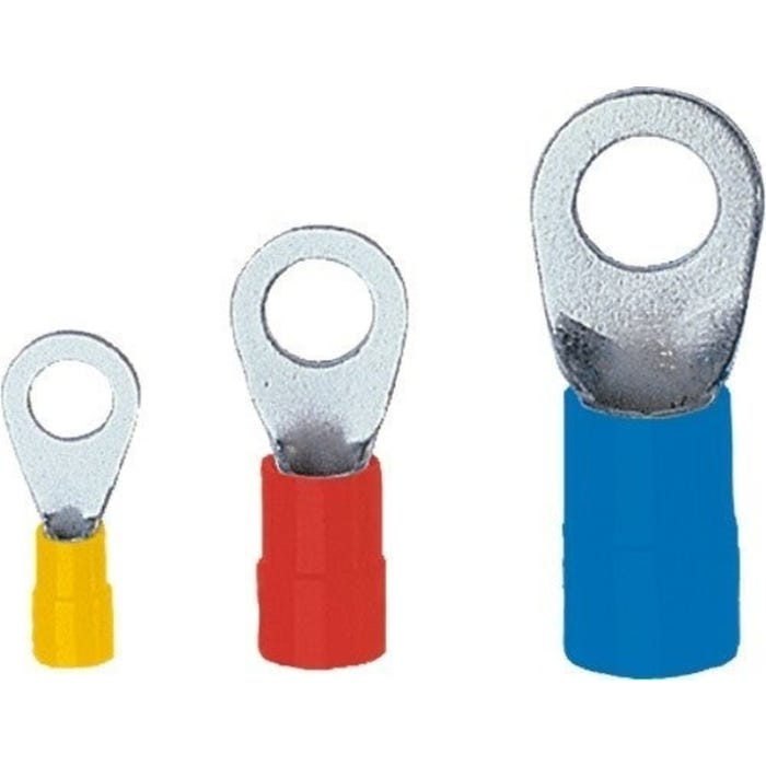 Końcówka oczkowa izolowana 2,5-6mm2 25szt