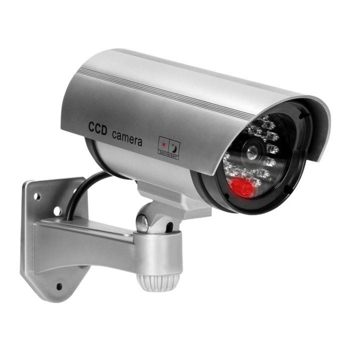 Atrapa kamery monitorującej CCTV, bateryjna