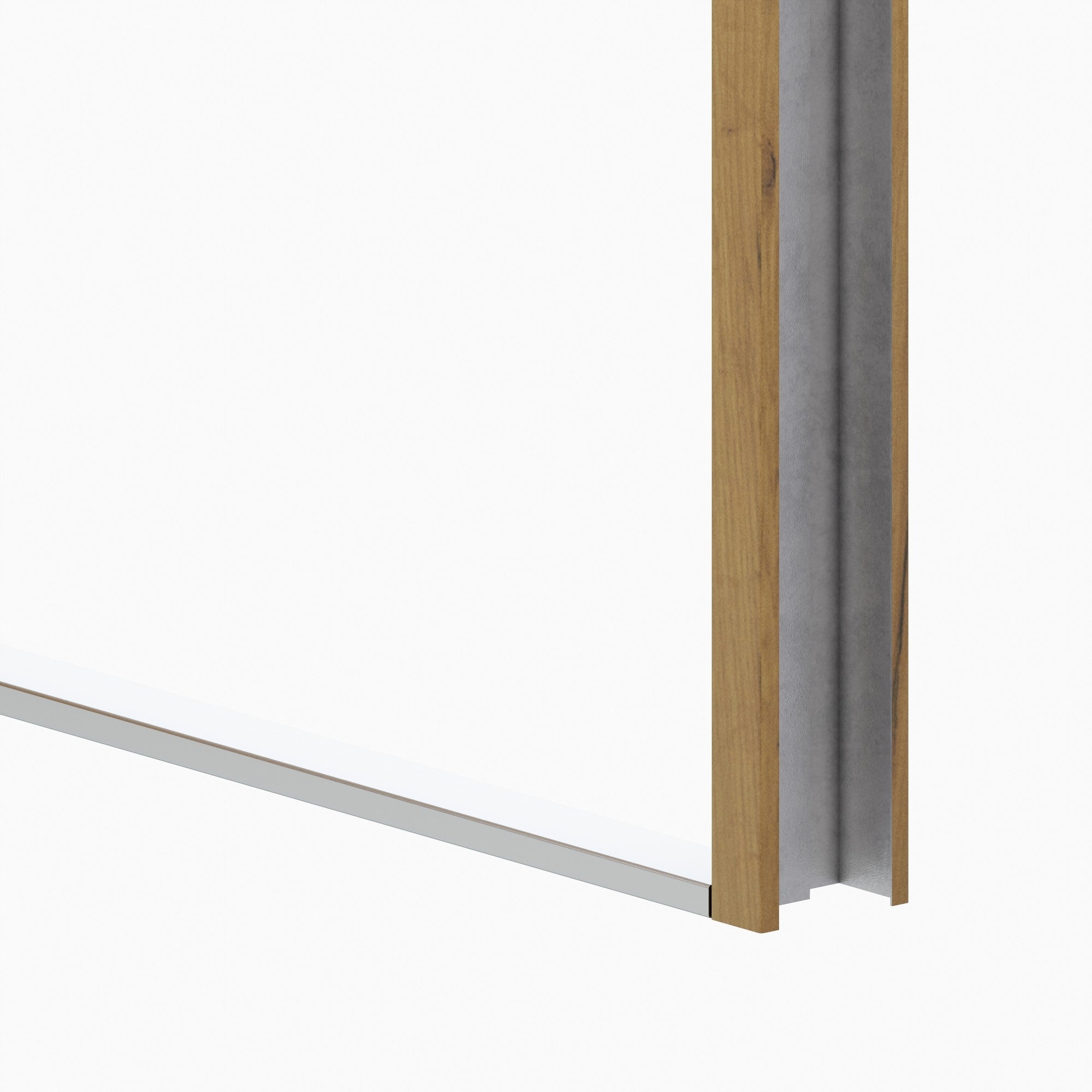 Drzwi zewnętrzne stalowe MILAN szklone grandsom 90 lewe 4