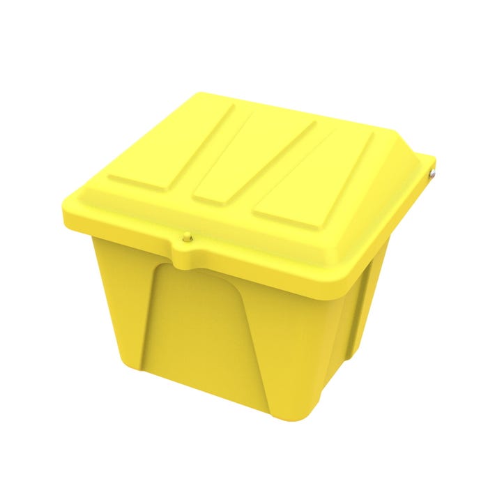 Pojemnik na piach i sól 100 l żółty